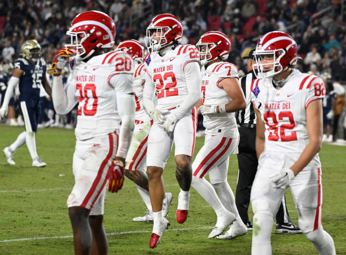 Mater Dei vs St John Bosco CIF Southern Section D1 Final November 24, 2023 Photo-Heston Quan27